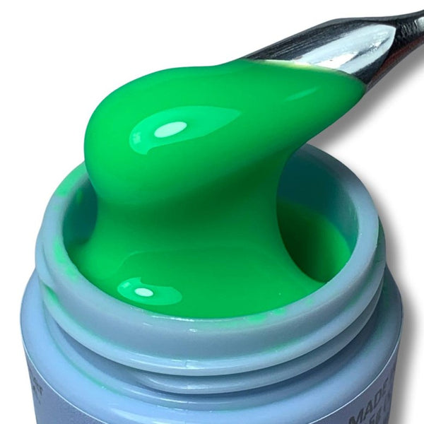 Builder Color Gel - Neon Green 15g - Nr 4